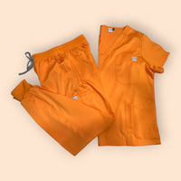 Jess Scrub Set- Mustard