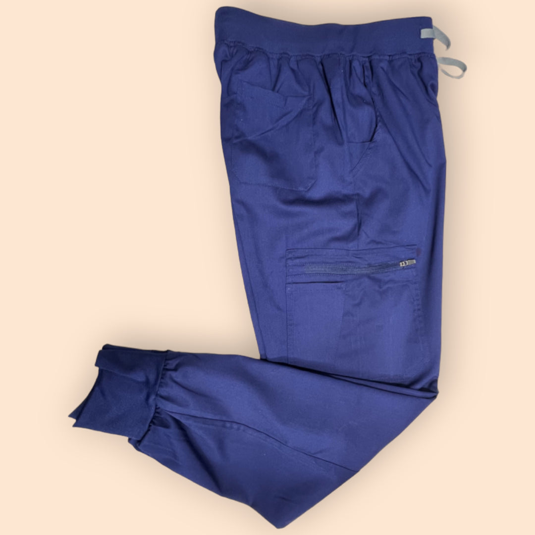 Lois Scrub Jogger Pants- Navy Blue