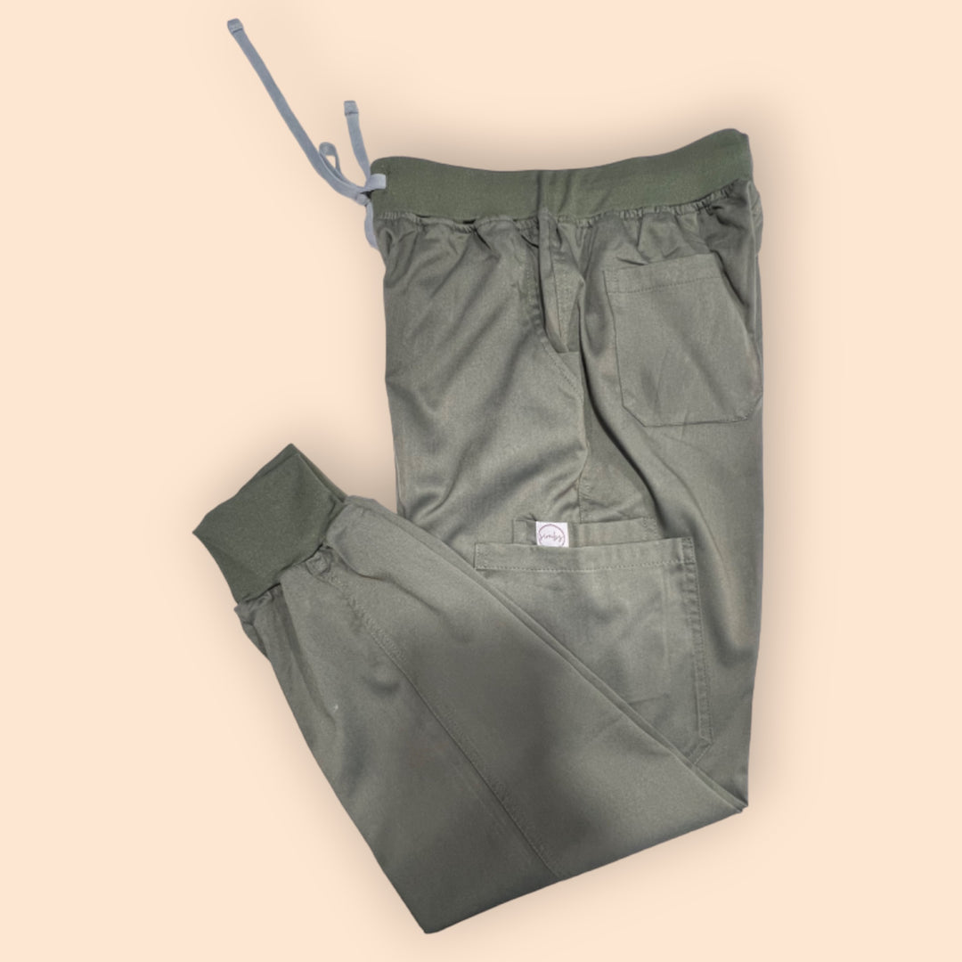 Jess Scrub Set- Army Green