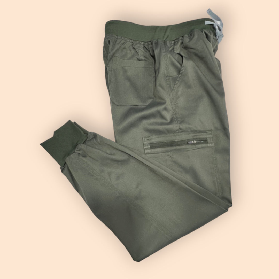 Jess Scrub Set- Army Green