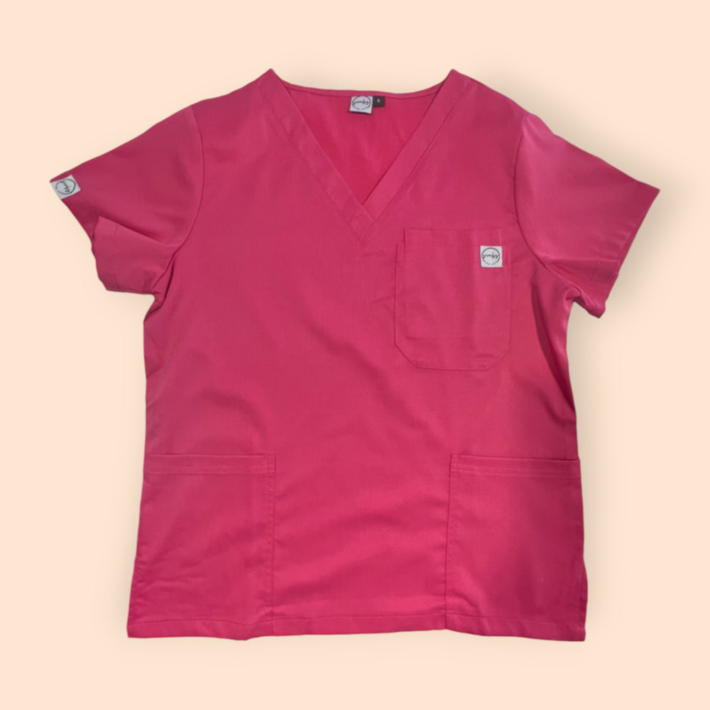 Jess Scrub Set- Hot Pink