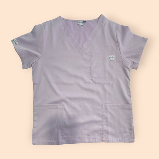 Jess Scrub Top- Lilac