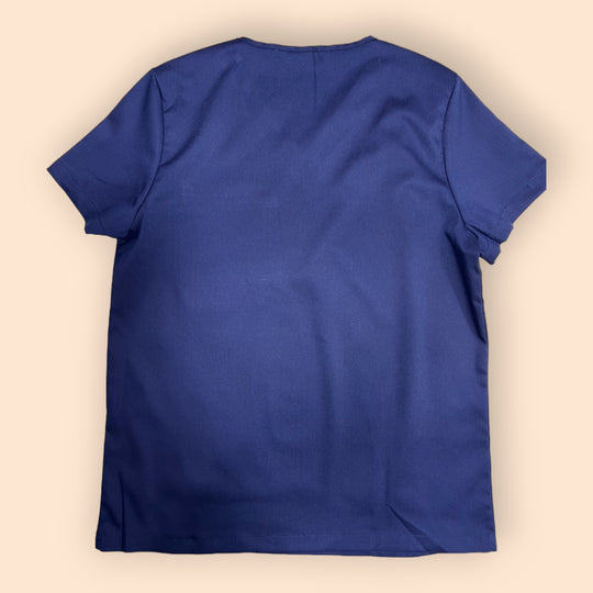 JayR Classic Scrub Top- Navy Blue