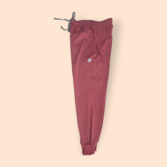 Jess Scrub Jogger Pants- Rose Pink