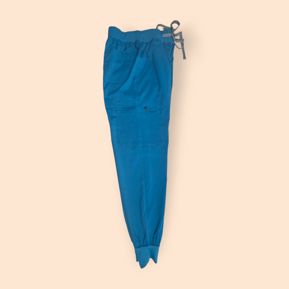 Lois Scrub Jogger Pants- Teal Blue