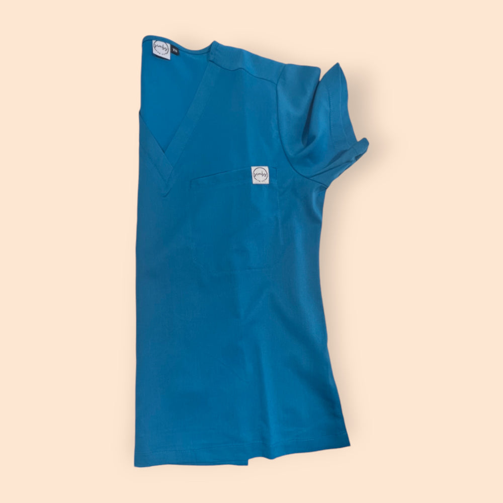 Lois Scrub Set- Teal Blue