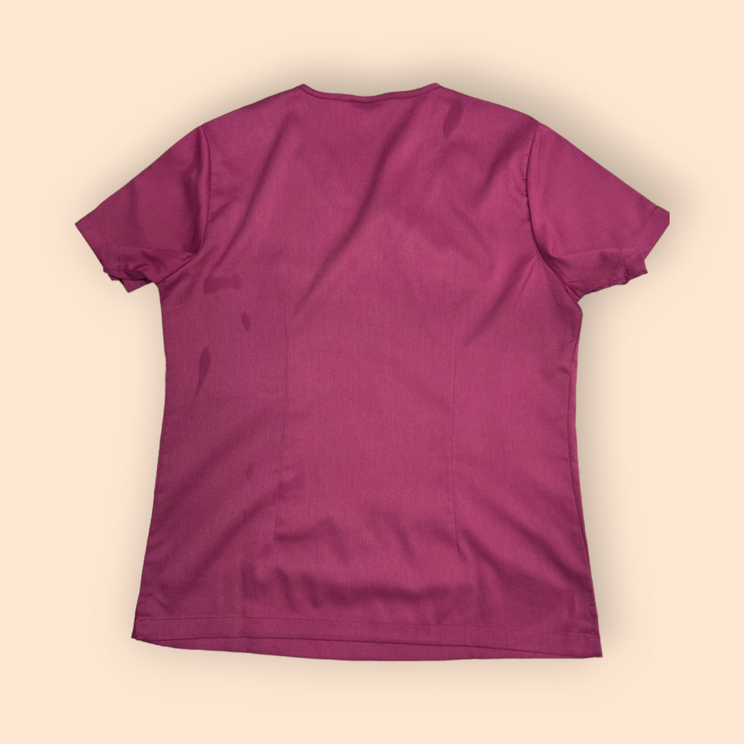 Lois Scrub Top- Fushia Pink